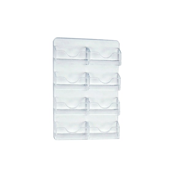 Azar Displays Eight Pocket Wall Mount Business/Gift Card Holder, PK2 252080 - main